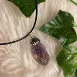 Raw Amethyst Necklace