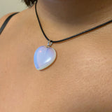 Heart Opal Necklace