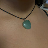 Heart Jade Necklace