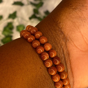 Red Goldstine Bracelet