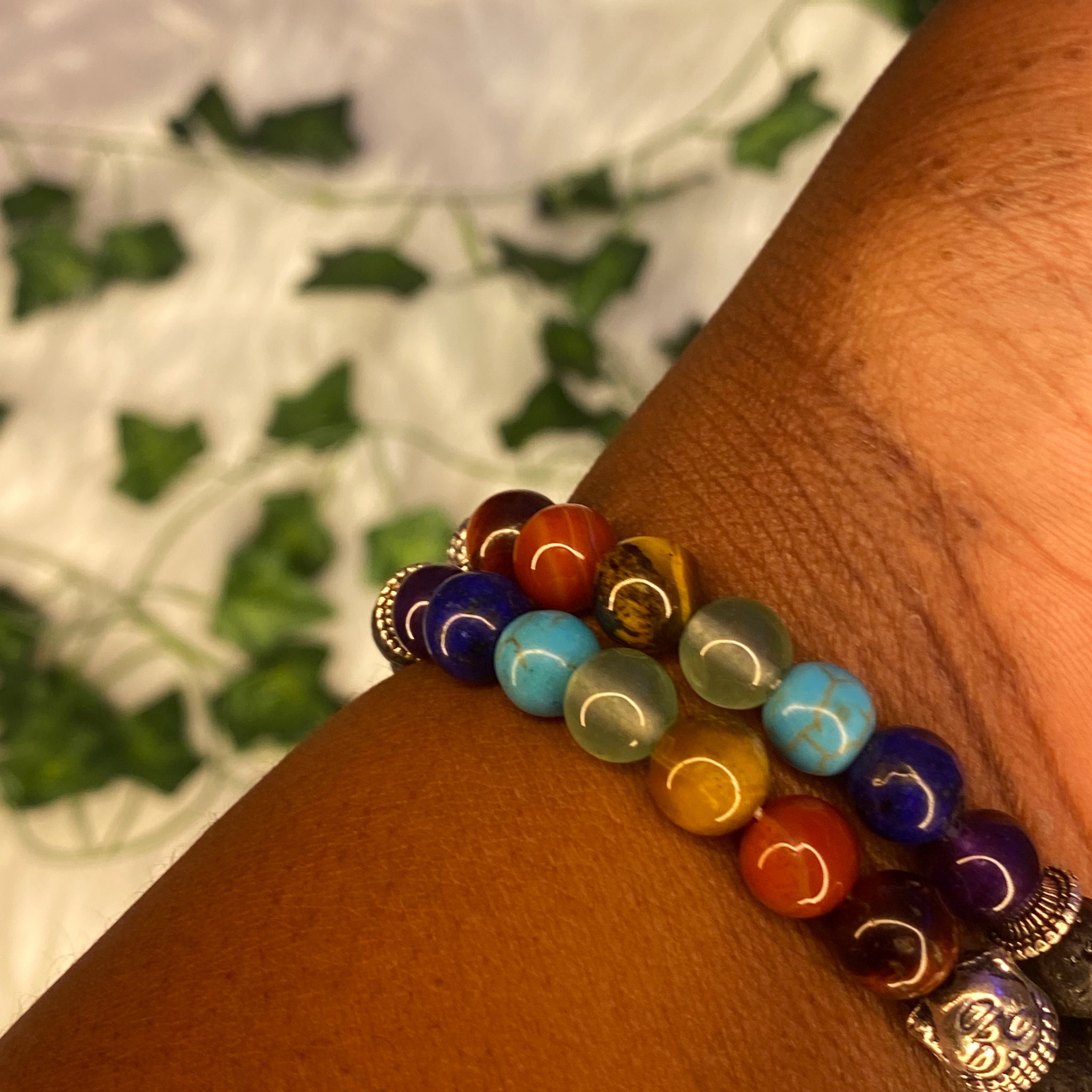 7 Chakra Healing Crystal Bracelet Women Natural Gemstones Yoga Reiki Chakras  | Fruugo QA